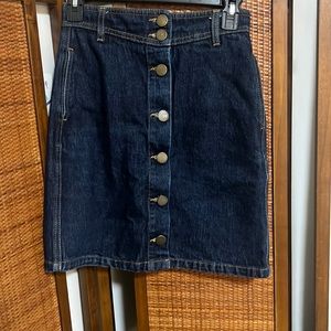 Maje Button down skirt